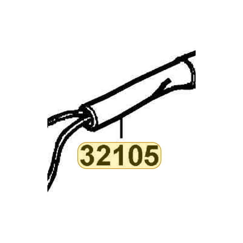 32105-LBD3-900 SUB HARNESS — diagram cutout