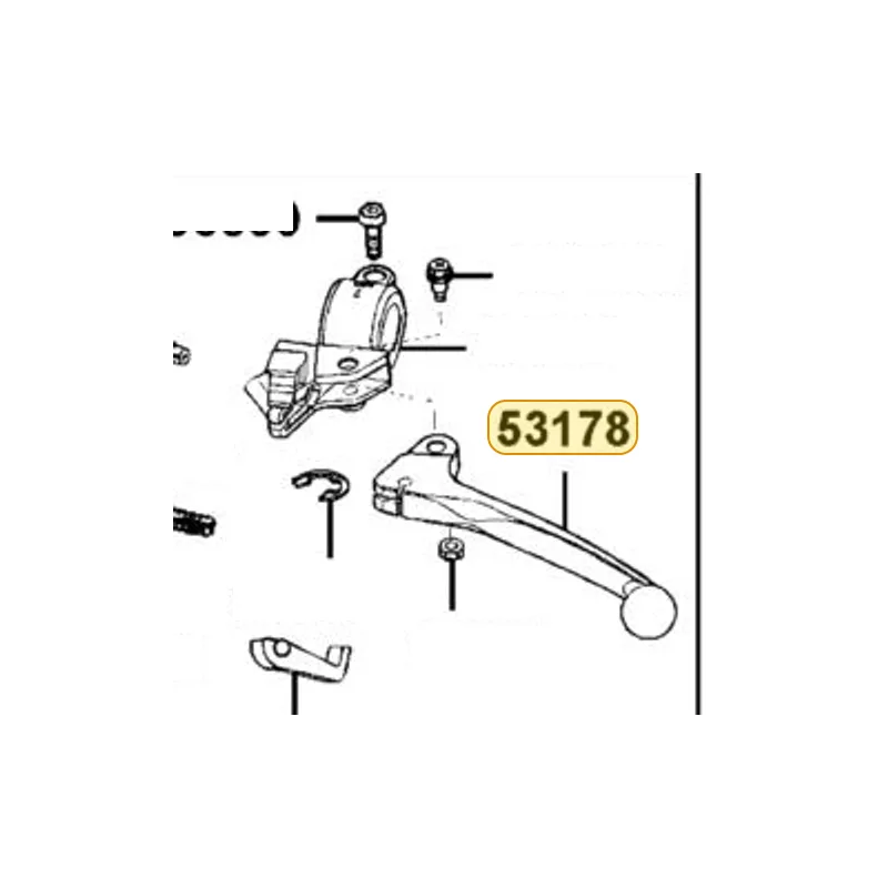 53178-LLB1-900-M2A LEVER L HANDLE — diagram cutout