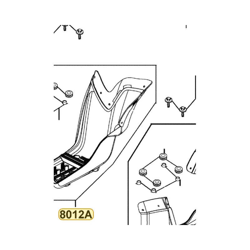 8012A-LBD4-900-N1R MUDGUARD ASSY.R FLOOR (Black) — diagram cutout