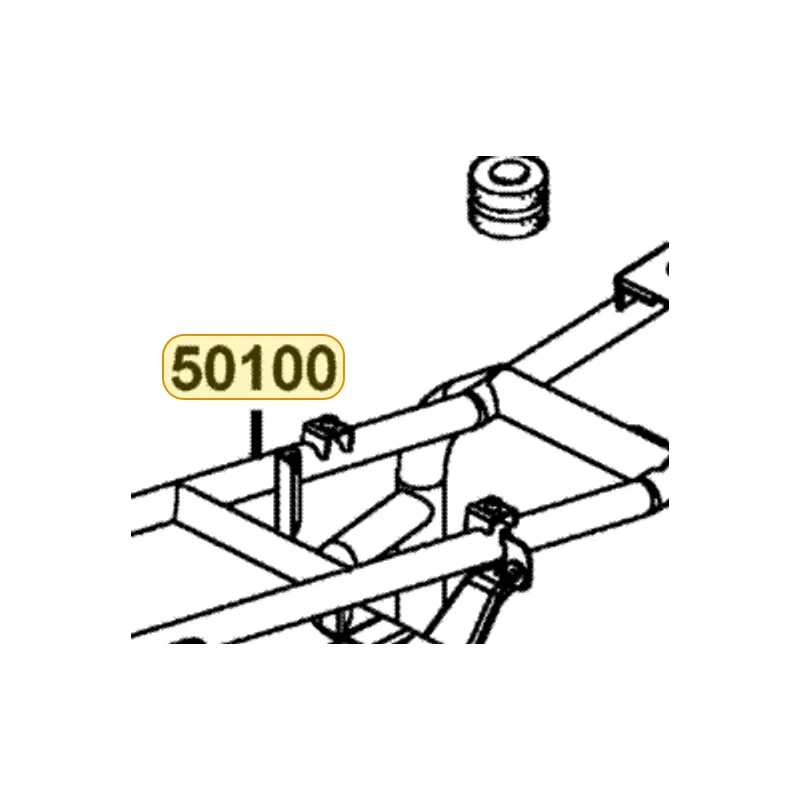 50100-LBD4-900 BODY COMP FRAME — diagram cutout