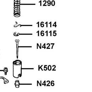 N427-GRB00 NEEDLE JET — diagram cutout