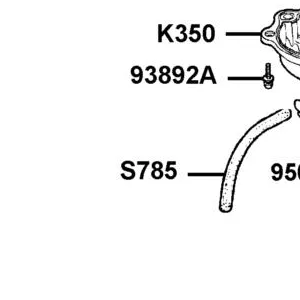 S785-0820 PIPE RUBBER — diagram cutout