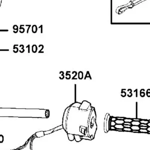 3520A-PUA6-900 SW ASSY LH HANDLE COMP — diagram cutout