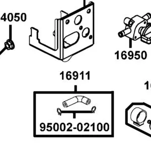 16911-PVA2-MY0 TUBE ASSY FUEL — diagram cutout