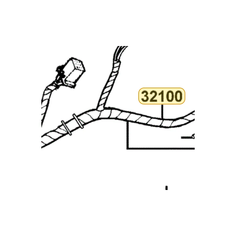 32100-LEG1-800 HARNESS WIRE — diagram cutout
