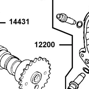 12200-LDA2-900 HEAD COMP CYLINDER — diagram cutout