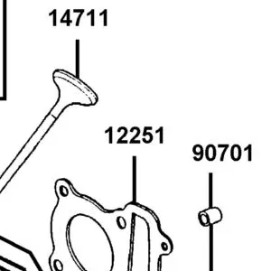 12251-KEE1-900 GASKET CYLINDER HEAD — diagram cutout