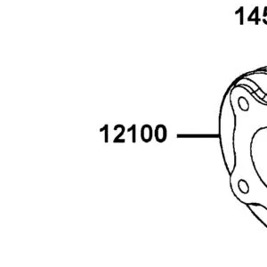 12100-LDA2-900 CYLINDER COMP — diagram cutout