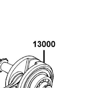 13000-LEK5-900 CRANK SHAFT COMP — diagram cutout
