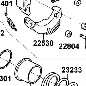 22530-KGBG-900 WEIGHT CLUTCH — diagram cutout
