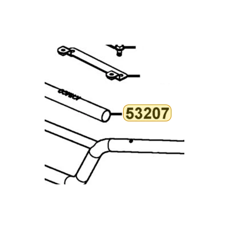 53207-LBD4-900 PROTECTOR ASSY HANDLE PIPE — diagram cutout