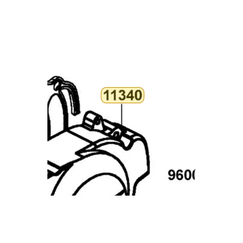 11340-KGBG-900-MLA COVER L CRANKCASE — diagram cutout
