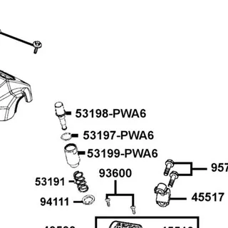 53198-PWA6-900 BUTTON PARKING — diagram cutout