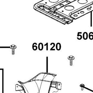 60120-ACC7-E00-N1R COVER R FLOOR (Black) — diagram cutout