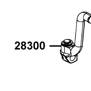28300-ABC8-M00 ARM ASSY KICK — diagram cutout