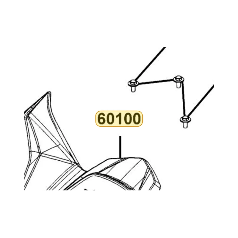 60100-ABC9-M00-E4R FENDER FRONT — diagram cutout