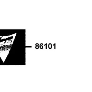 86101-ABC8-M31-T01 STRIPE FR COVER — diagram cutout