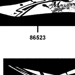 86523-ABC8-M31-T02 STRIPE R FR FENDER — diagram cutout
