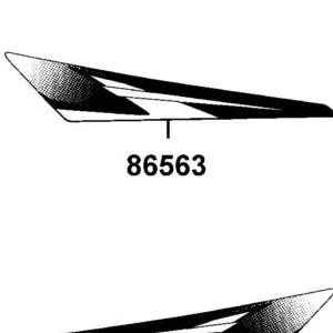 86563-ABC8-M30-T02 STRIPE C R FENDER FR — diagram cutout