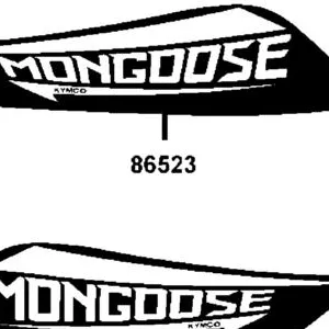 86523-ABC8-M33-T02 STRIPE R FR FENDER — diagram cutout