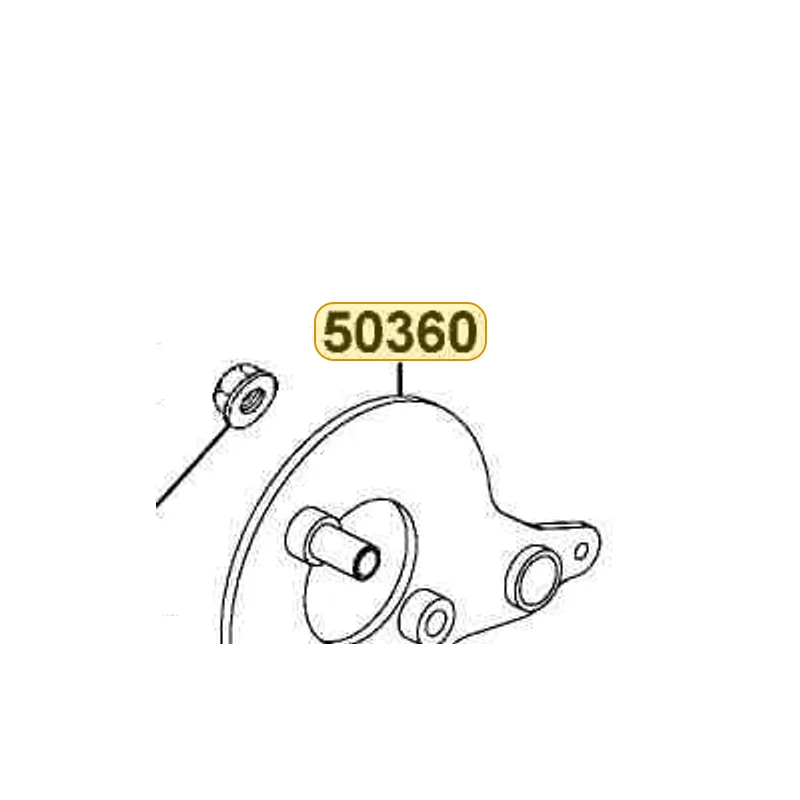 50360-LBD4-E00 BRAKET ENG HANGER — diagram cutout