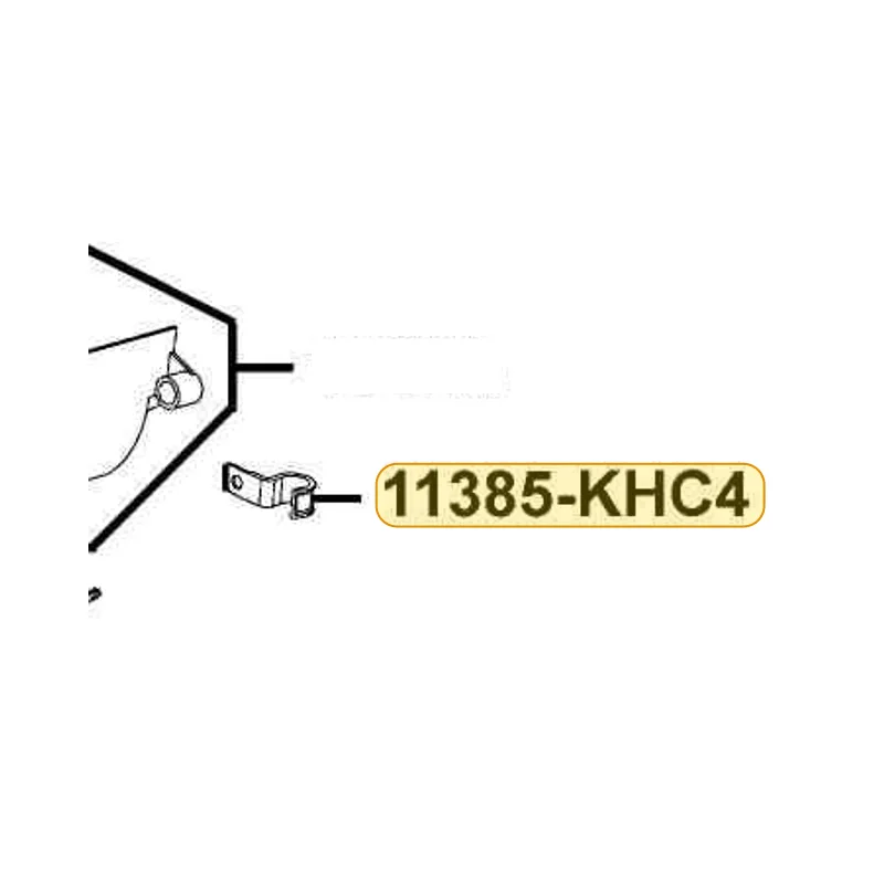 11385-KHC4-900 CLAMPER CARB DRAIN TUBE — diagram cutout