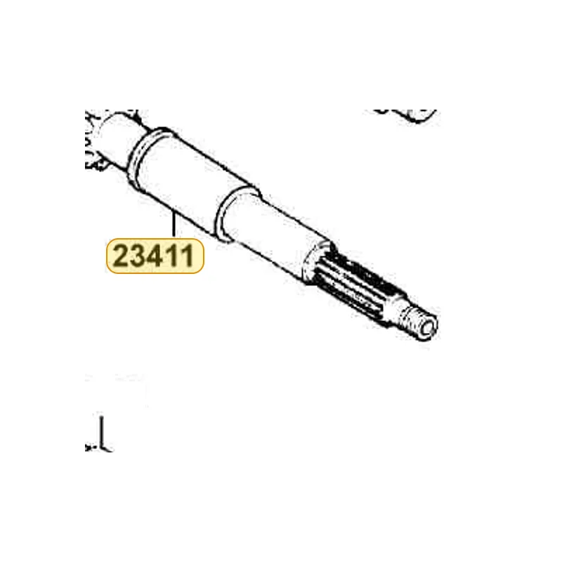23411-KHC4-900 SHAFT DRIVE — diagram cutout