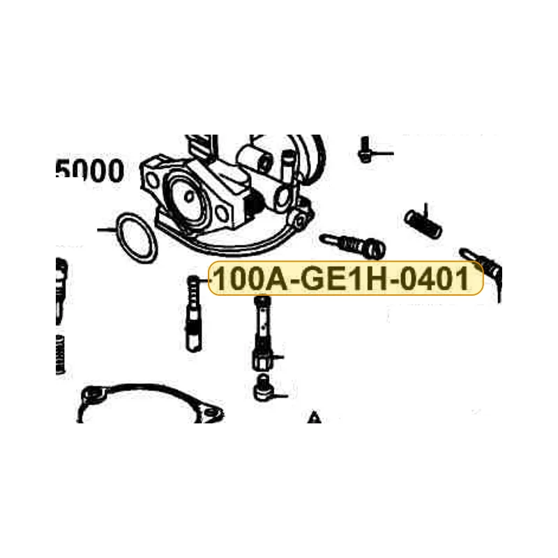 100A-GE1H-0401 SLOW JET COMP — diagram cutout