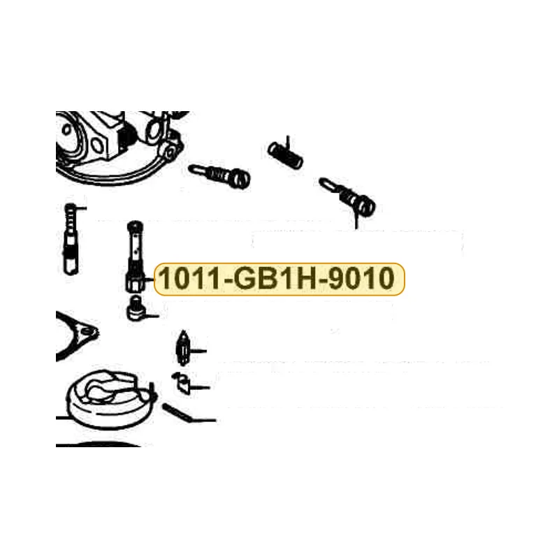 1011-GB1H-9010 NEEDLE JET HOLDER — diagram cutout