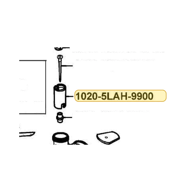 1020-5LAH-9901 THROTTLE VALVE — diagram cutout