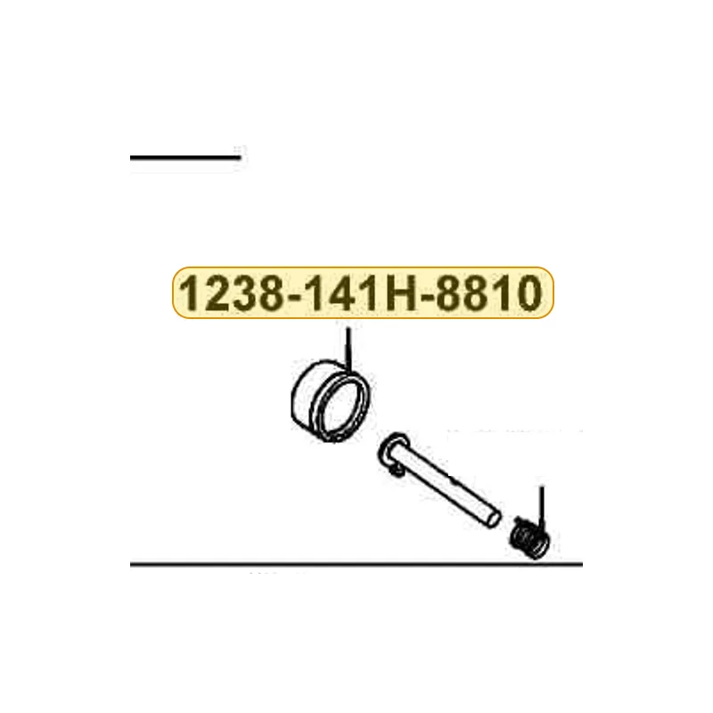 1238-141H-8810 CHOKE DUST CAP — diagram cutout