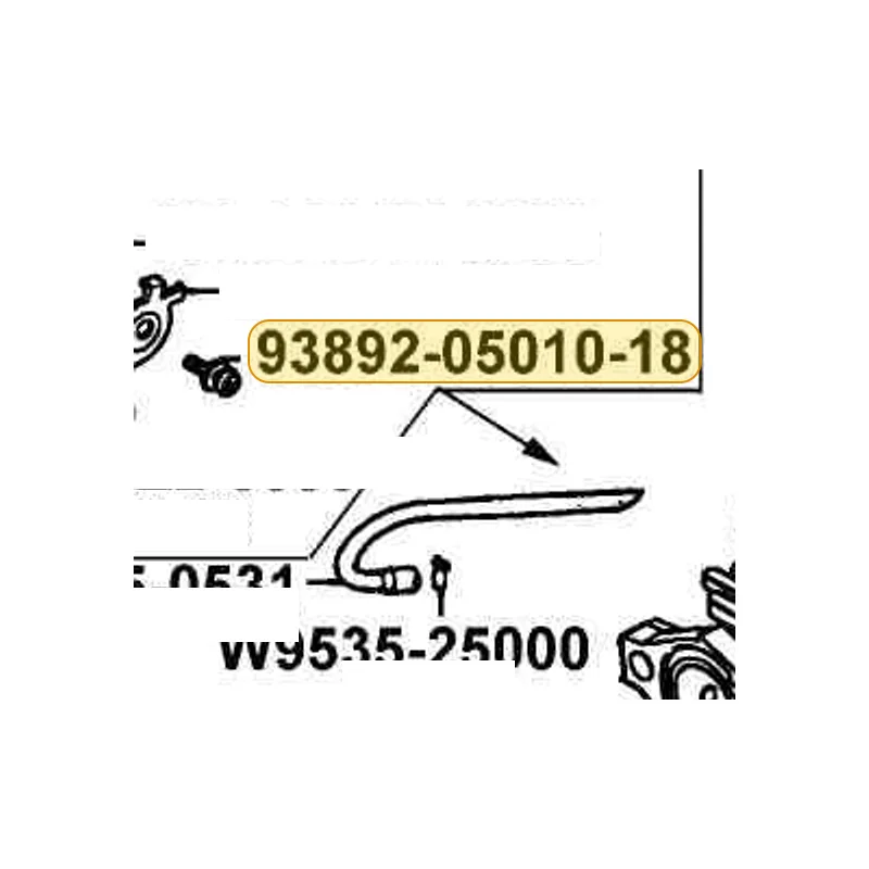 93892-05010-18 SCREW WASHER 5X10 — diagram cutout
