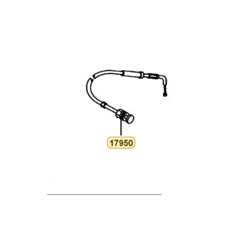 17950-LBD4-800 CABLE COMP CHOKE — diagram cutout