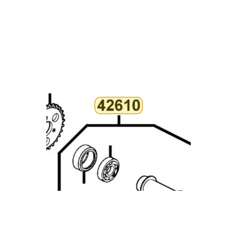 42610-LBD4-800-NJS HUB ASSY REAR — diagram cutout