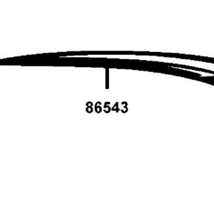 86543-ABC9-M30-T03 STRIPE B R FENDER FR — diagram cutout