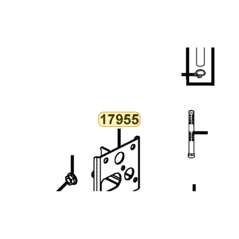 17955-LBD4-800 STAY FUEL COCK — diagram cutout