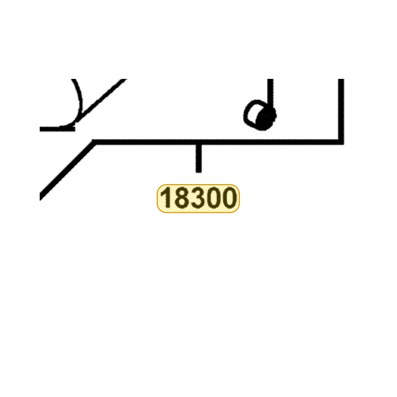 18300-LBD4-800 MUFFLER COMP EXHAUST — diagram cutout