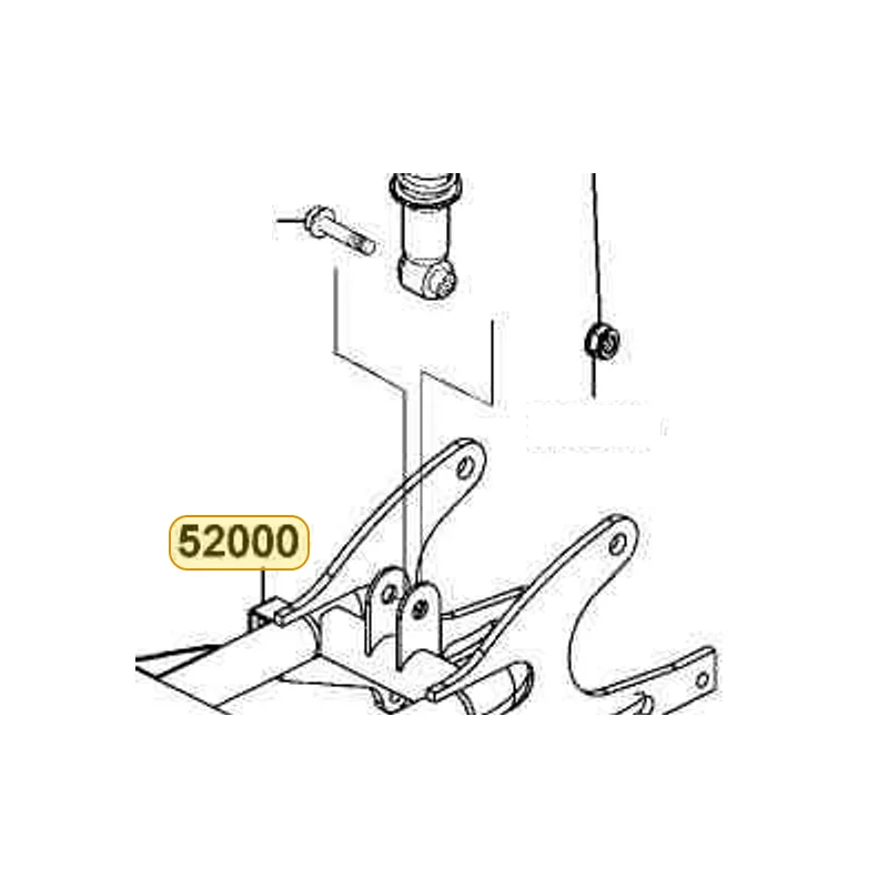 52000-LBD4-900 FORK COMP RR — diagram cutout