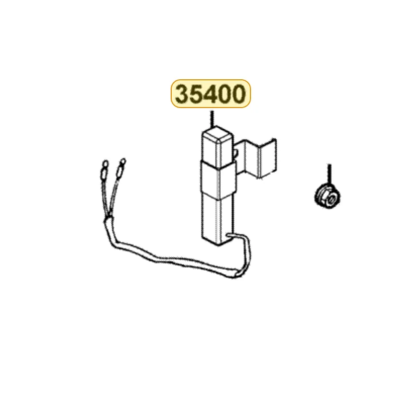 35400-LBD4-800 RESISTOR COMP — diagram cutout