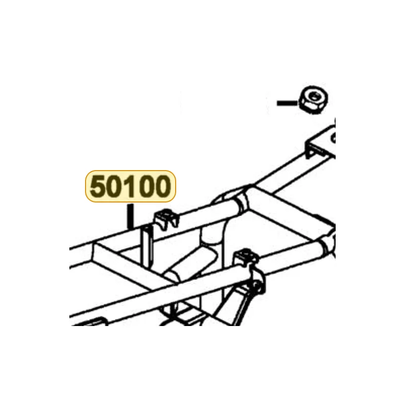 50100-LBD4-MG0 BODY COMP FRAME — diagram cutout
