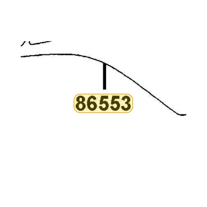86553-LBD4-E60-T01 STRIPE B L FR FENDER — diagram cutout