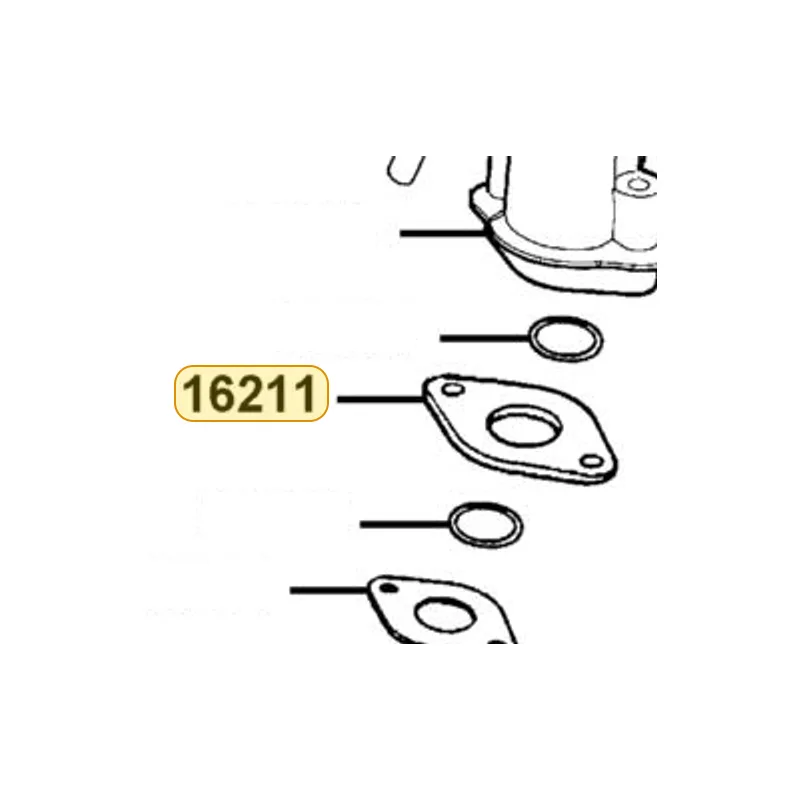 16211-KHC4-900 INSULATOR CARB — diagram cutout