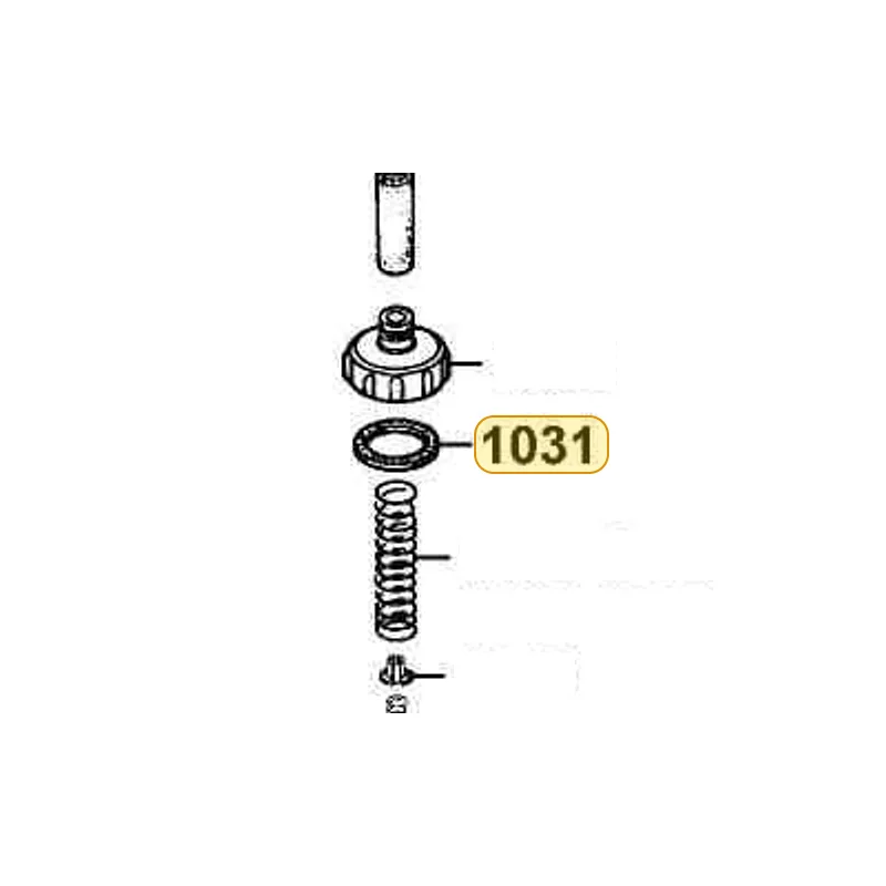 1031-GBLH-0000 TOP GASKET — diagram cutout