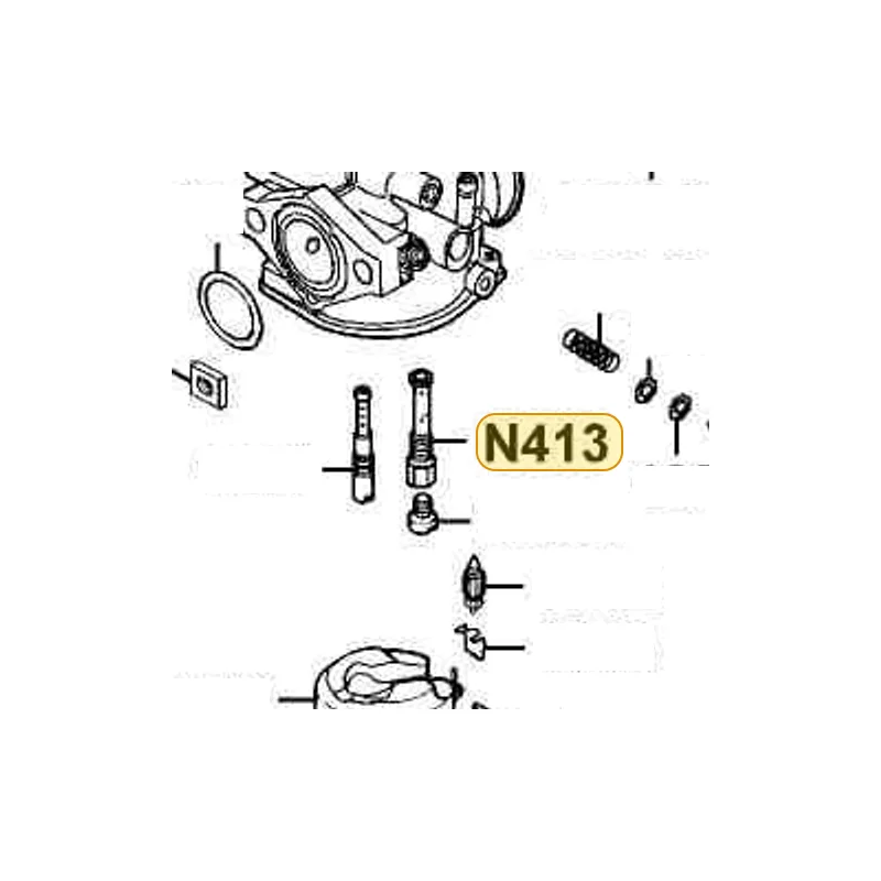 N413-32D00 NEEDLE JET HOLDER — diagram cutout
