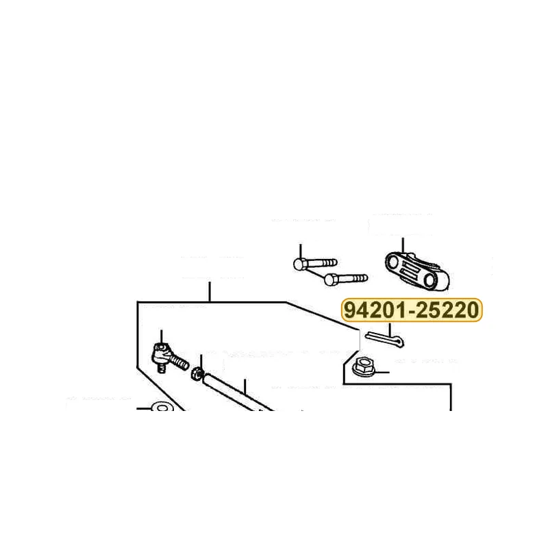 94201-25220 PIN SPLIT 2.5*22 — diagram cutout