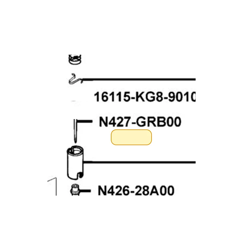 K502-156-0100 THROTTLE VALVE ASSY — diagram cutout