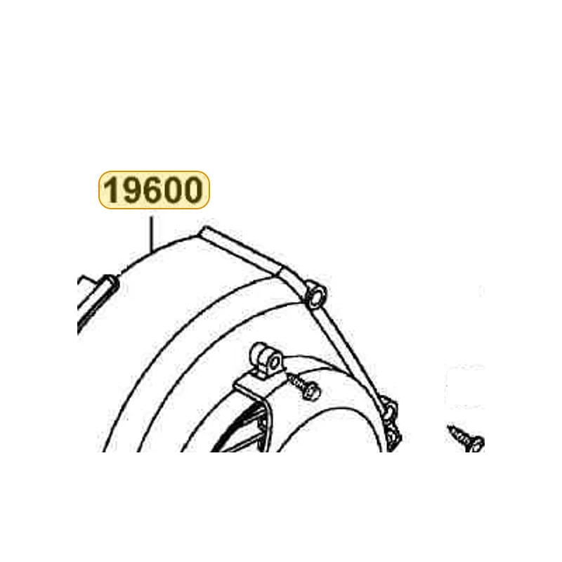 19600-PTA7-900 COVER ASSY FAN — diagram cutout