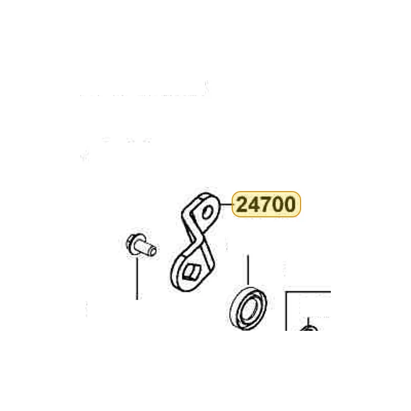 24700-LHA7-900 STAY SHIFT GUIDE — diagram cutout