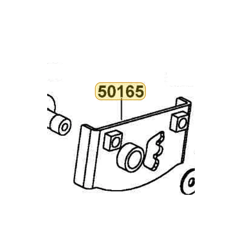 50165-LHA7-900 BRACKET SHIFT — diagram cutout