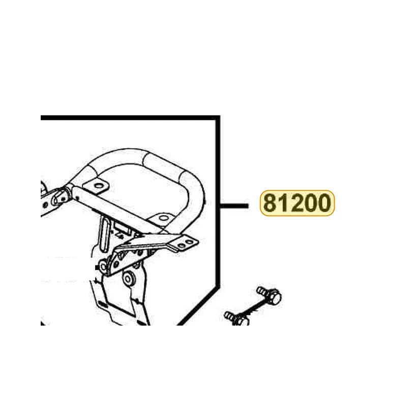 81200-LHA7-900-N1S GRIP ASSY REAR — diagram cutout
